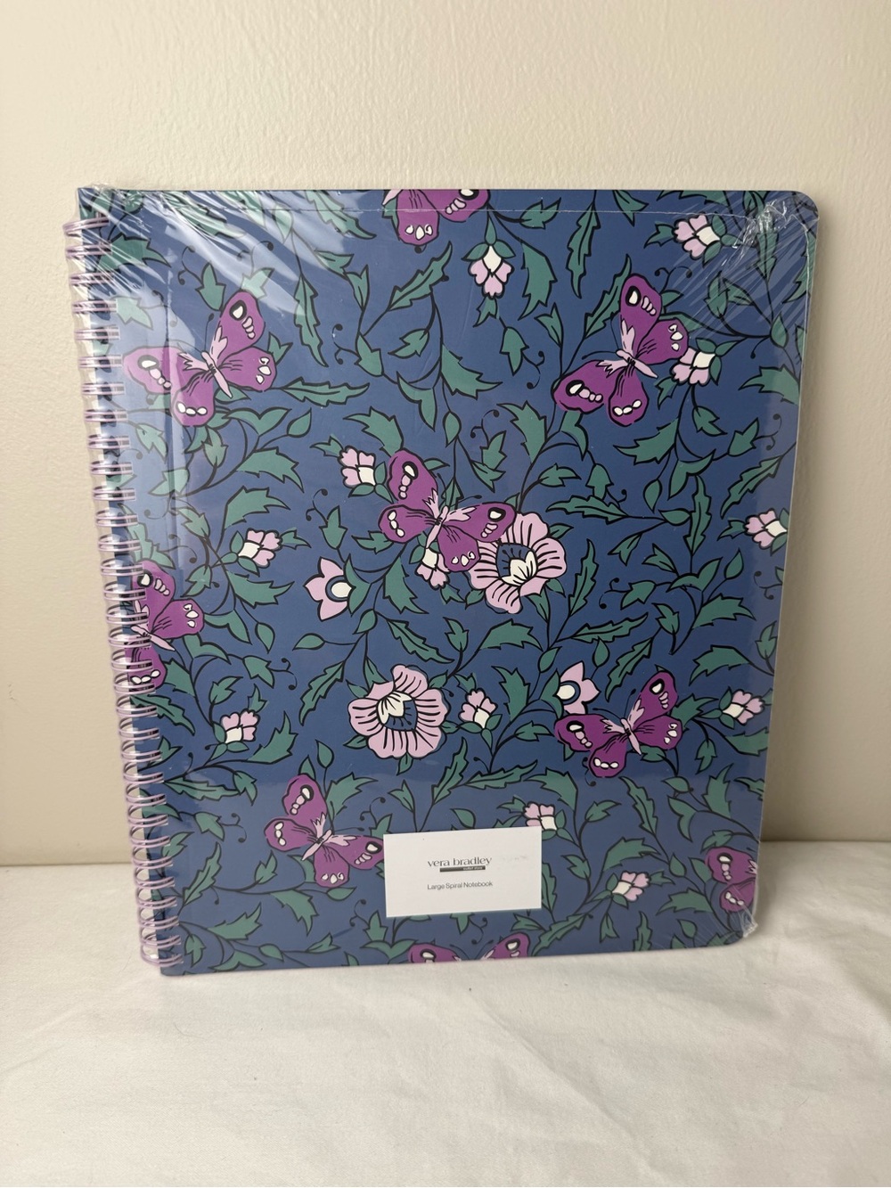 NWT Vera Bradley Wild Prairie Large Notebook New